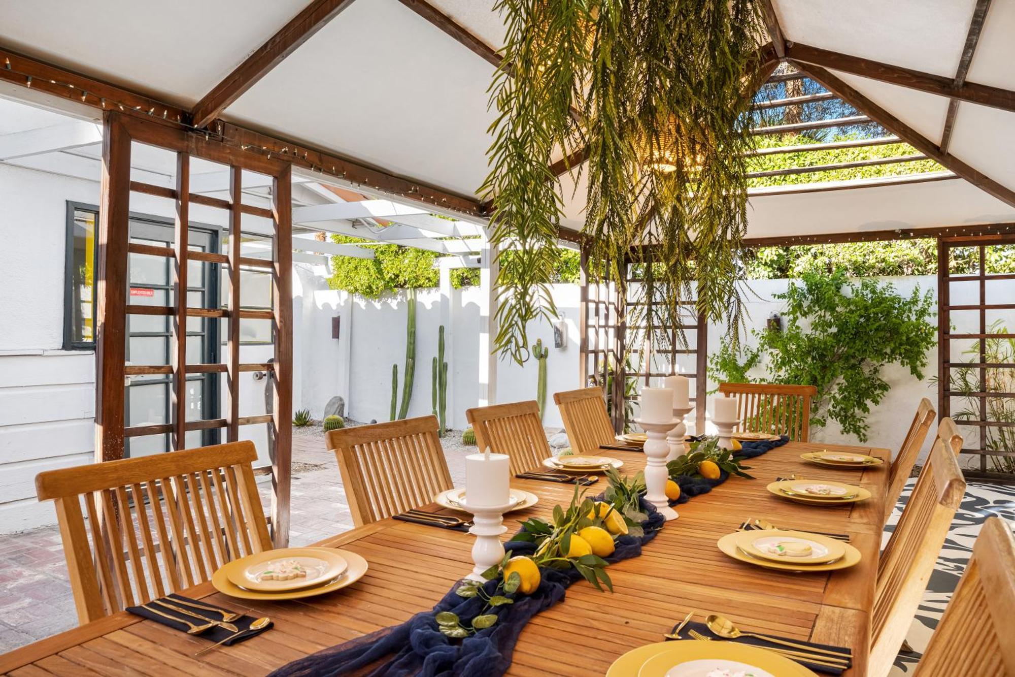 Natural Palm Springs Escape Poolside Plus Downtown Hotell Exteriör bild