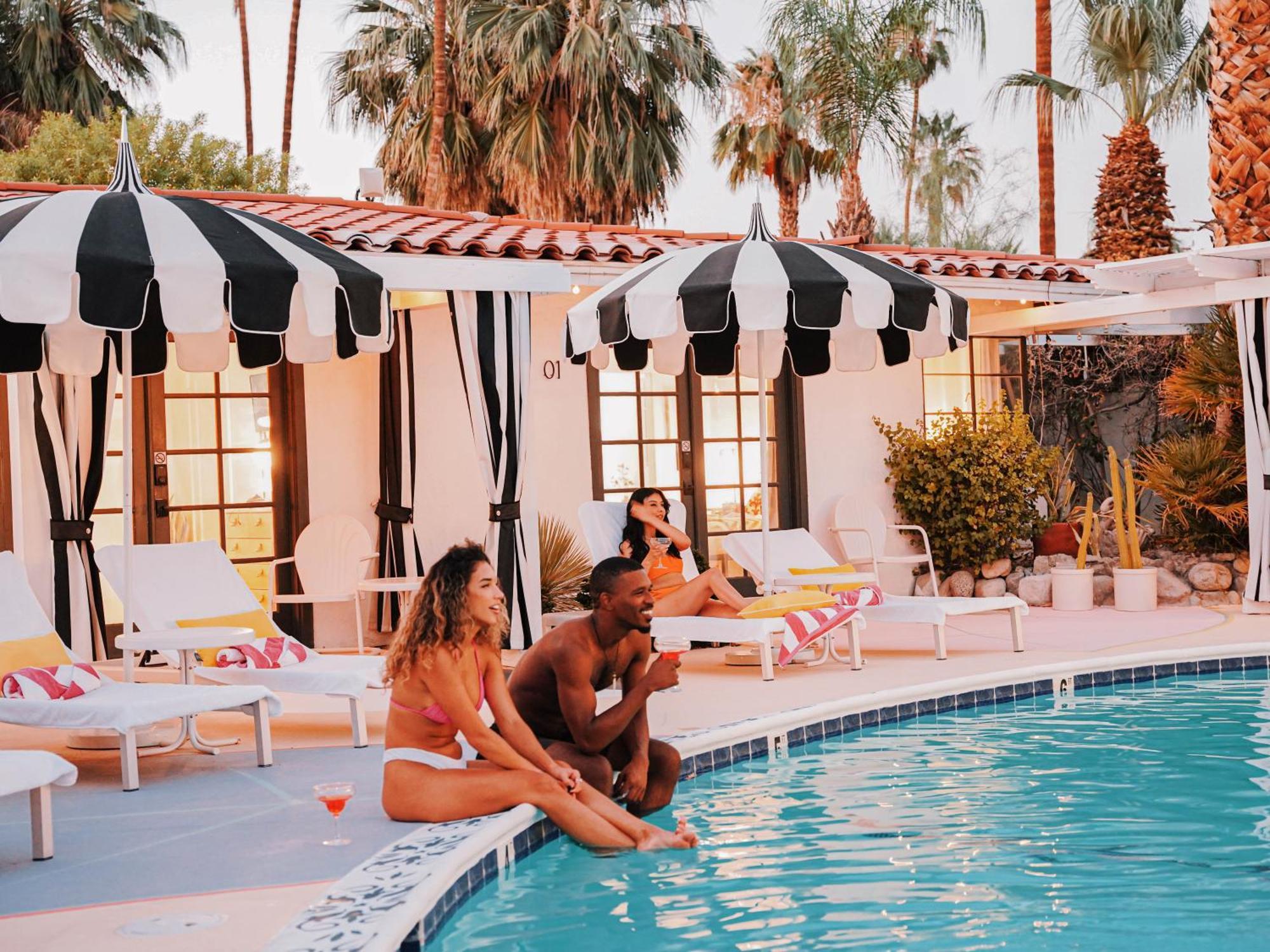 Natural Palm Springs Escape Poolside Plus Downtown Hotell Exteriör bild
