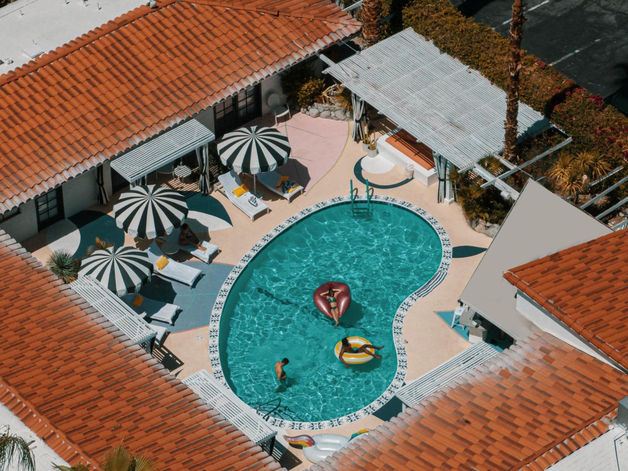 Natural Palm Springs Escape Poolside Plus Downtown Hotell Exteriör bild