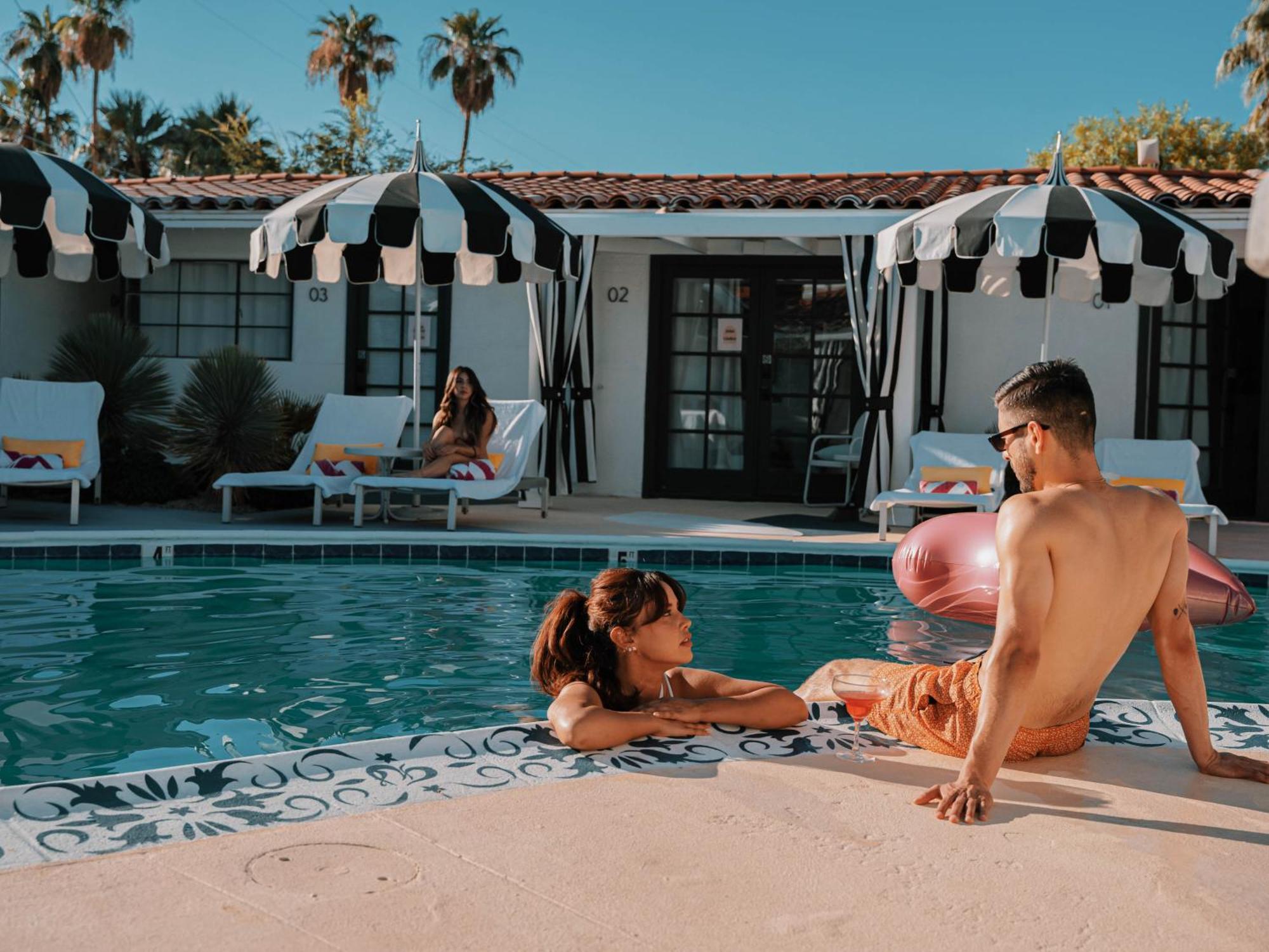 Natural Palm Springs Escape Poolside Plus Downtown Hotell Exteriör bild