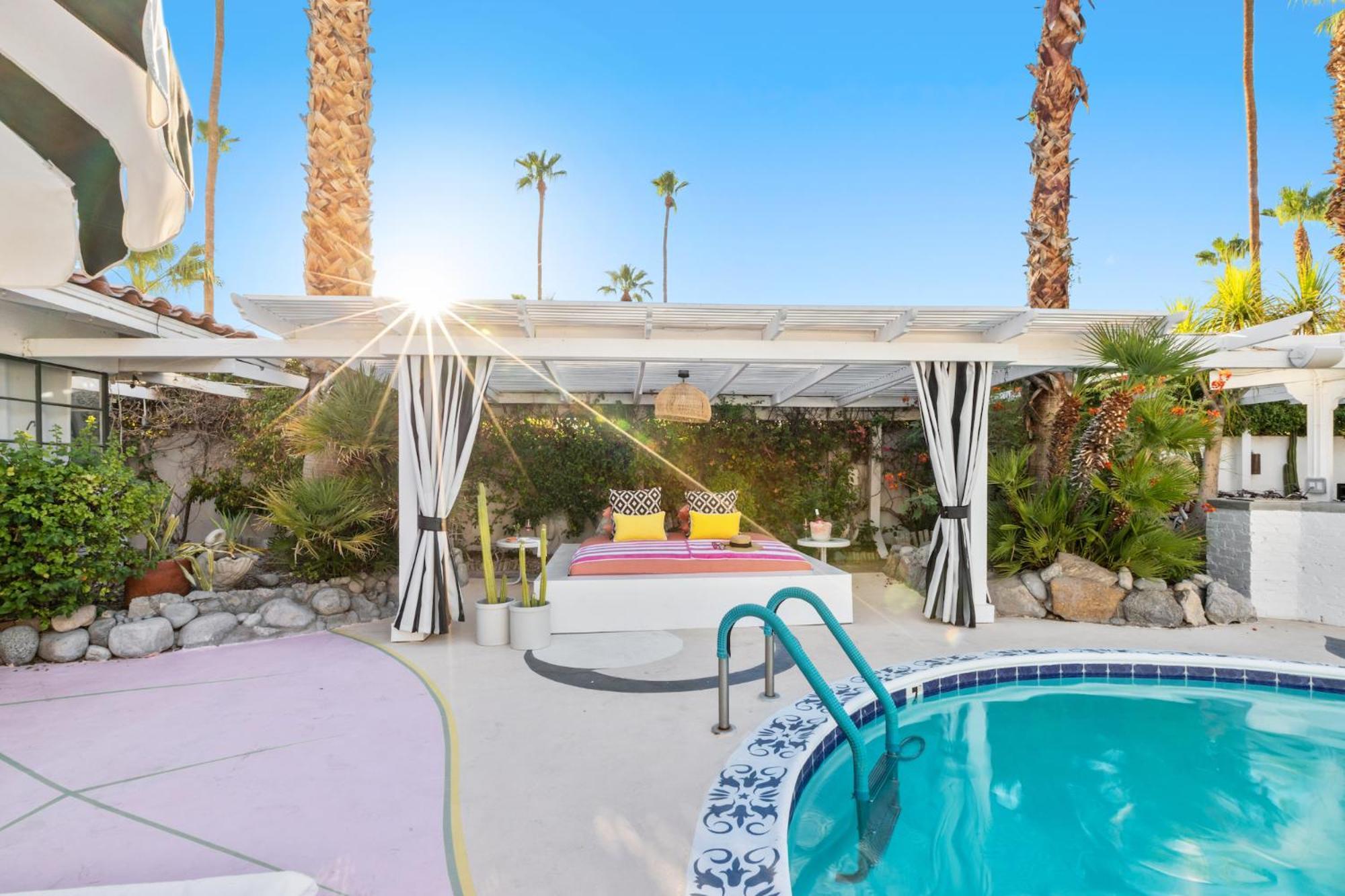 Natural Palm Springs Escape Poolside Plus Downtown Hotell Exteriör bild